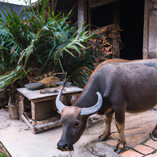 Trâu gác bếp - Tinh hoa văn hóa Việt Nam