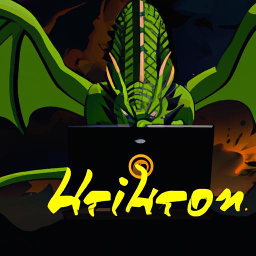 Hình nền laptop hiển thị Shenron, con rồng cấp phép